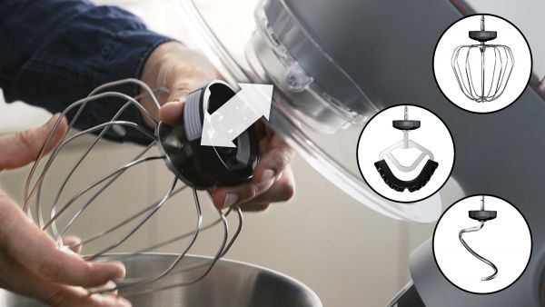 Bosch MUM9AX5S00, Küchenmaschine mit Waage
